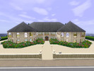 Sims 3 — Avila Manor - 7 bd, 6.5 ba by Mylinda_Antoinette — Featuring a ballroom, parlor, home gym, study, home theater,