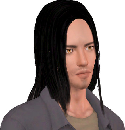 Sims 3 — EijiTanaka by kuroixrose2 — He is Japanese and a total cutie, lol. :D 