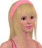 Sims 3 — Valantina Jones by sakura132 — My barbie inspired sim, her age is Young Adult. Traits : Artistic, Good, Heavy