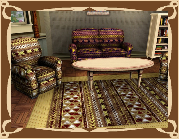 Sims 3 — Carpet Mania-Ornament Carpet by allison731 — By allison731 www.thesimsresource.com This pattern is part of the