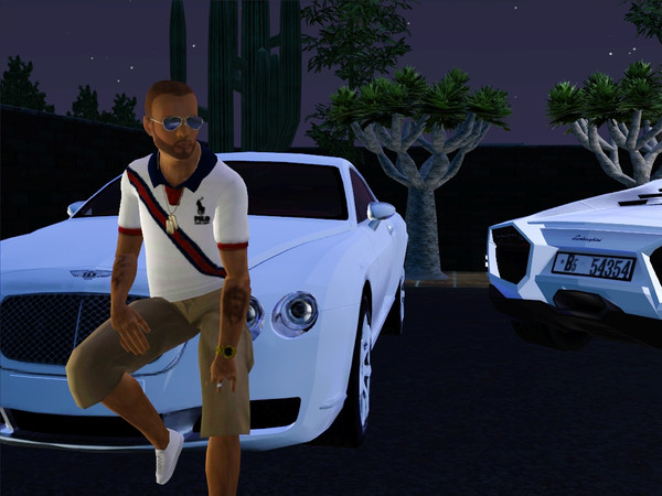 Sims 3 — Mark Banks  by harlemprez — Mark Banks....also known as banks a brand new character i've been working on i hope