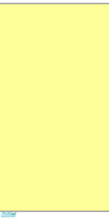 Sims 2 — Painted Walls - Yellow Pastel Paint by TheNumbersWoman — These Painted Walls are just the thing your strater