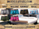 Sims 3 — Ted Baker Cotton Boxer Briefs Collection [by GENIUS] by tomf60 — v1.0 Welcome to the world of GENIUS;