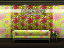 Sims 3 — Tropicana by AppleFall — Two new floral patterns to jazz up your Sims' homes with! Fully hand drawn, download