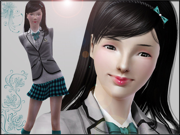 Sims 3 — Mai by Shojoangel — hi.....:D -skin and makeup by lemonleaf -clothes