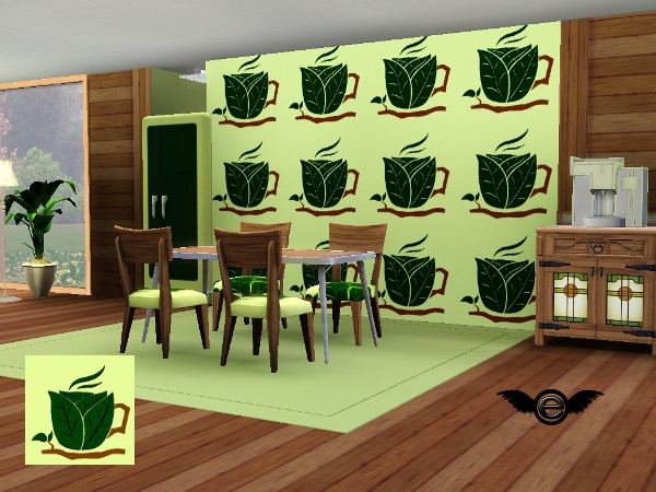 Sims 3 — Pattern Set Leaves - Leave Cup Pattern by engelchen1202 — Pattern Set Leaves - Leave Cup Pattern by engelchen@