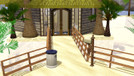 Sims 3 — Tahitian Getaway by writedirect2 — Surrounded by water, clear skies, and the sound of the wind. A small house on