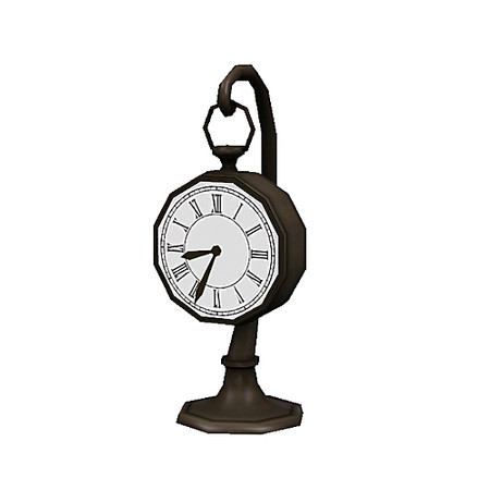 Sims 3 — Little Treasures - Pendant Clock by LilyOfTheValley — *Functional!* This hanging pendant clock does not only