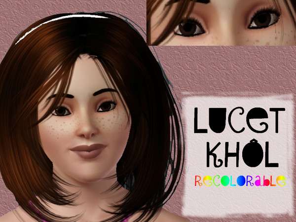 Sims 3 —  by SugoiZiua2 — You are looking for discrete makeup ? This kh&ocirc;l is for you! This kh&ocirc;l have