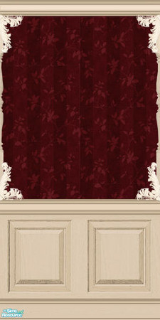 Sims 2 — Framework On Red by Halfcreek — Created by Halfcreek. Please comment.