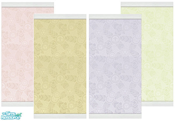 Sims 2 — Mirage Set. by Donnha — A lovely set of Mirage inspired wallpapers.