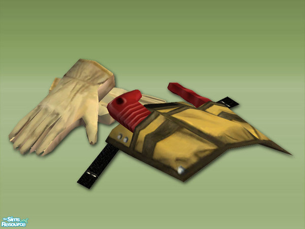 Sims 2 — Garden Shed Gloves and Tools - Mesh by Shakeshaft — Part of a new mesh set to create a Garden Potting Shed for