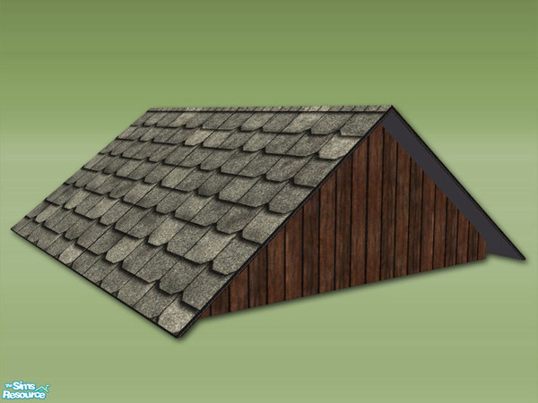 Sims 2 — Garden Shed 4x5 Deco Roof - Mesh-*Updated* by Shakeshaft — Part of a new mesh set to create a Garden Potting