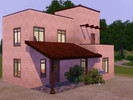 Sims 3 — Pueblo by shimmshaw2 — A simple adobe house suitable for a small family, could be used as a starter house. The
