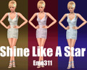 Sims 3 — Shine Like A Star by emo311 by emo_311 — New shiney dress for yuor sim
