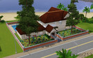 Sims 3 — Modern House by hyper213 — The first thing you'll notice about this house, is all the decoration in the front