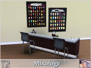 Sims 3 — Mixology & Shooters by ziggy28 — Mixology and Shooters posters for your sims. Recolourable frame. One file