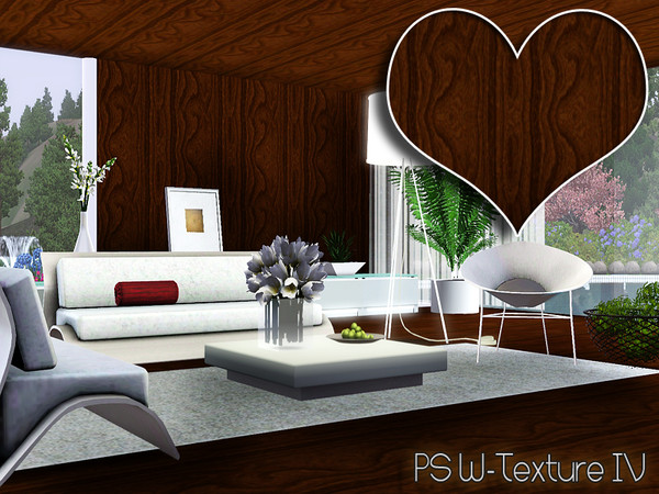 Sims 3 — PS W-Texture IV by TSR Archive — By Pralinesims under: Wood