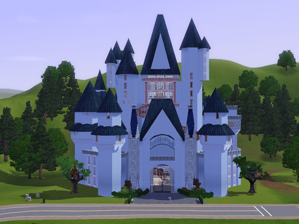 Sims 3 — Disney Castle by simstardeluxe1 — Inspired by Disney Castle, this community lot will keep your sims busy for
