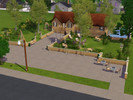 Sims 3 — Agrestic large park by lotte844 — Large neighboorhood park with entertainment for your kids and yourself.