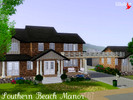Sims 3 — Southern Beach Manor by lilluh97 — Southern and simple in style, but with an elegance only a deep pocket could