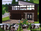 Sims 3 — Lissa Mod - 1br, 1ba by Big Bad Shar — This modern stylish home is the perfect size for the single Sims or