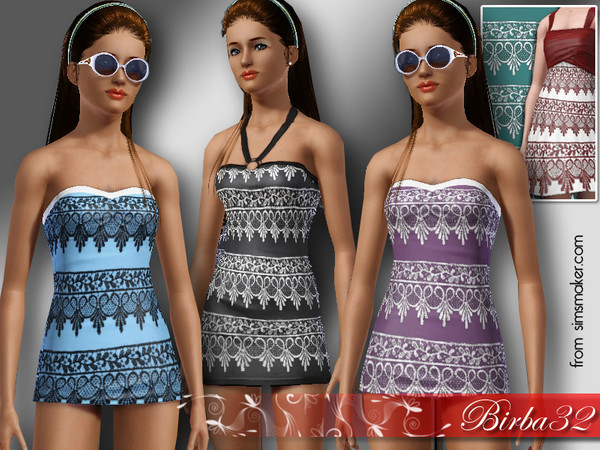 Sims 3 — B32_pat_laces1a by Birba32 — 2 channels