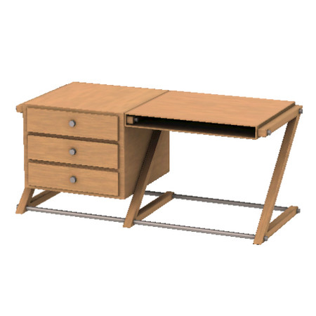 Sims 3 — Juvenile Bedroom Set Desk by Sugar-Baby756 — By Sugar-Baby