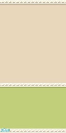 Sims 2 — Cafe Chic Wall Set - Cafe Chic Netsuke-melange Green by mistresscris — Created by MistressCris.