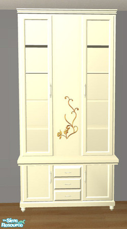 Sims 2 — PB Kitchen Recolor cream - Cabinet by ShinoKCR — Updated on Nov. 08 2008 - Textur for New Mesh with Slots