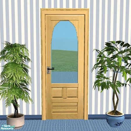Sims 2 — Golden Screen Doors - 9 by Raveena — Part of the \'Golden Screen Doors\' set. You need BitzyBus\'s mesh file for