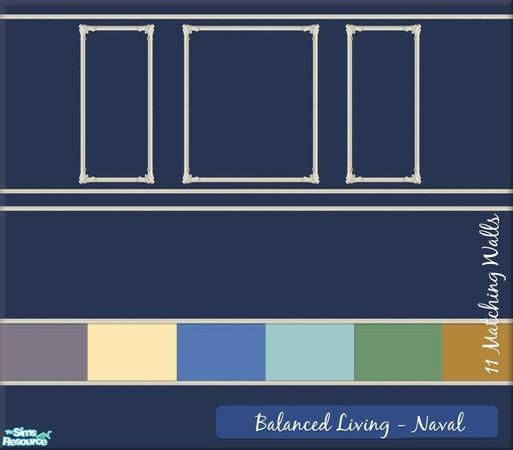 Sims 2 — Balanced Living - Naval by mistresscris — Created by MistressCris.