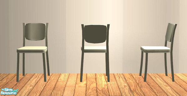 Sims 2 — PB Kitchen Recolor cream - Diningchair by ShinoKCR — 