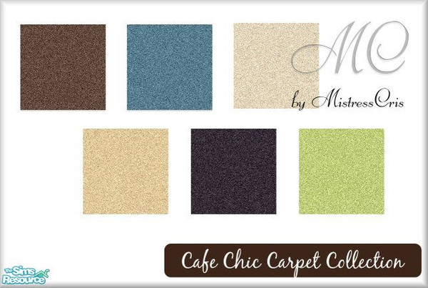 Sims 2 — Cafe Chic Carpet Collection by mistresscris — Created by MistressCris.