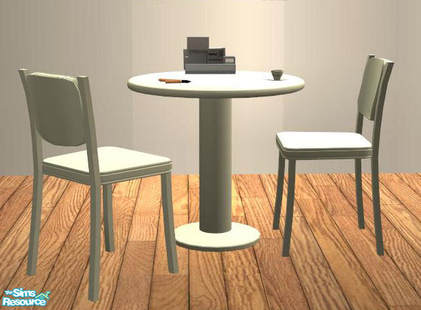 Sims 2 — PB Kitchen Recolor cream - Diningtable by ShinoKCR — 