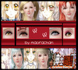 Sims 3 — Sinshi Doumei Lense set by maorachan by maorachan2 — this is the cosplay lense from Sinshi doumei cross manga