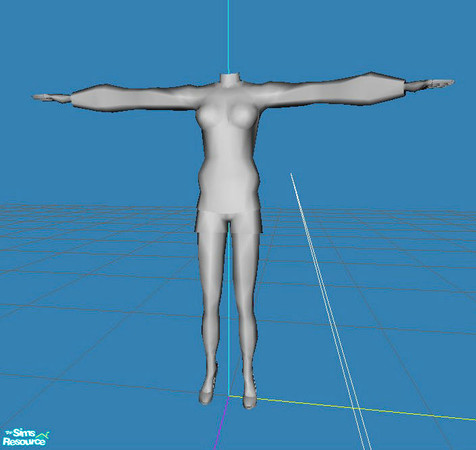 Sims 2 — OpenHouseForSims2_AF_LooseTop - Openhouse Af Loosetop Mesh18 by openhousejack — new mesh