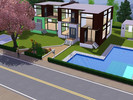 Sims 3 — Erika Home (with greenhouse) by sallysally — Erika Home. Very big house with: -Garden; -Greenhouse; -Car parks.