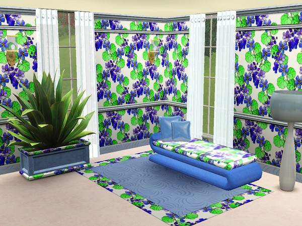 Sims 3 — marcorse_cineraria pattern by marcorse — There is something very special about the intense colours of the