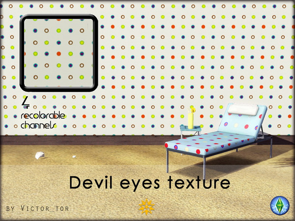 Sims 3 — Devil Eyes texture by victor-tor — 