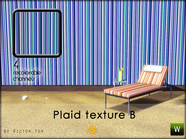 Sims 3 — Striped texture B by victor-tor — 