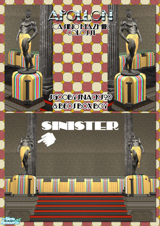 Sims 2 — Casino Mazhik Colossi - Sinister by BeOSBoxBoy — With Sgoobysnacks\' permission, I present for your viewing
