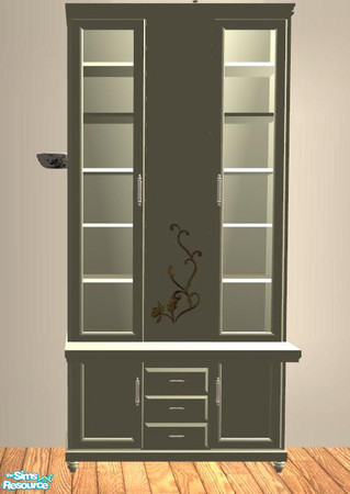 Sims 2 — PB Kitchen - Recolor Invisble Block Shelf 3 by ShinoKCR — xxxx