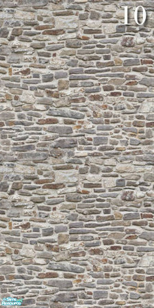 Sims 2 — Brick Set20 - Wall10 by ayyuff — Cost:2