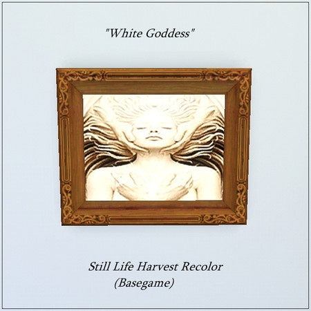 Sims 3 — White Goddess by weirdling2 — This stunning picture of a goddess would add beauty to anybodys home.
