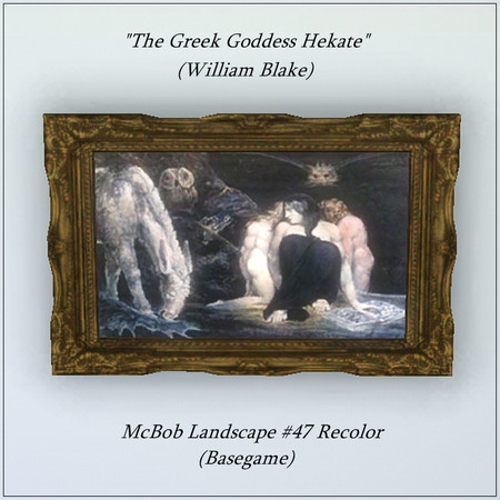 Sims 3 — Greek Goddess Hekate by weirdling2 — HEKATE (or Hecate) was the goddess of magic, witchcraft, the night, moon,