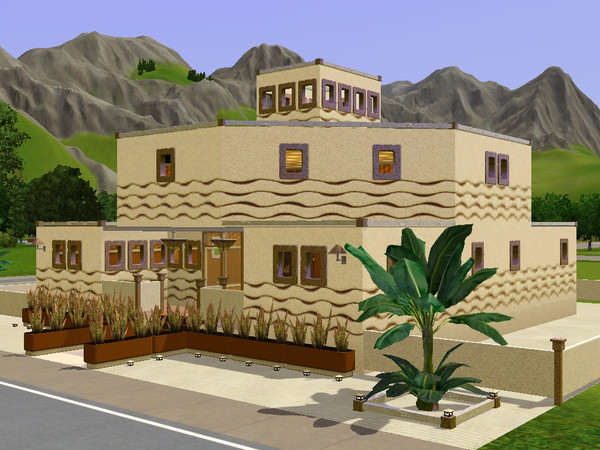 Sims 3 — Casa Serrano Restaurant by HollyHoskinson — Here is another place for the little guys to eat. ( Made with the