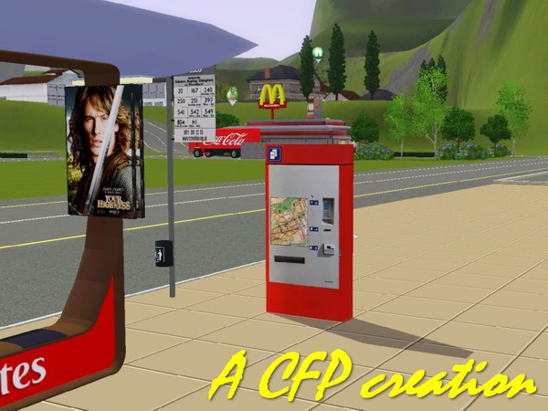 Sims 3 — Ticket Machine Almex by carlosfilipepedro — Ticket machine Almex by Carlos @ S.I.M.S. 