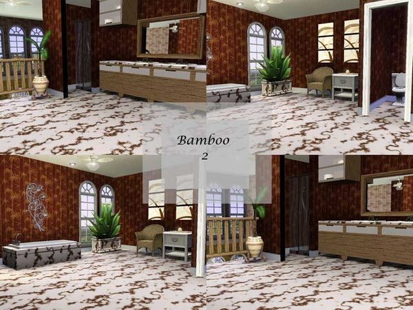 Sims 3 — Bamboo 2 by dixie_blue012000 — Beautiful bamboo pattern