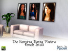 Sims 3 — The Vampire Diaries female Posters by Pjadek2 — Posters of Elena, Bonnie and Vicky from Vampires Diaries.
